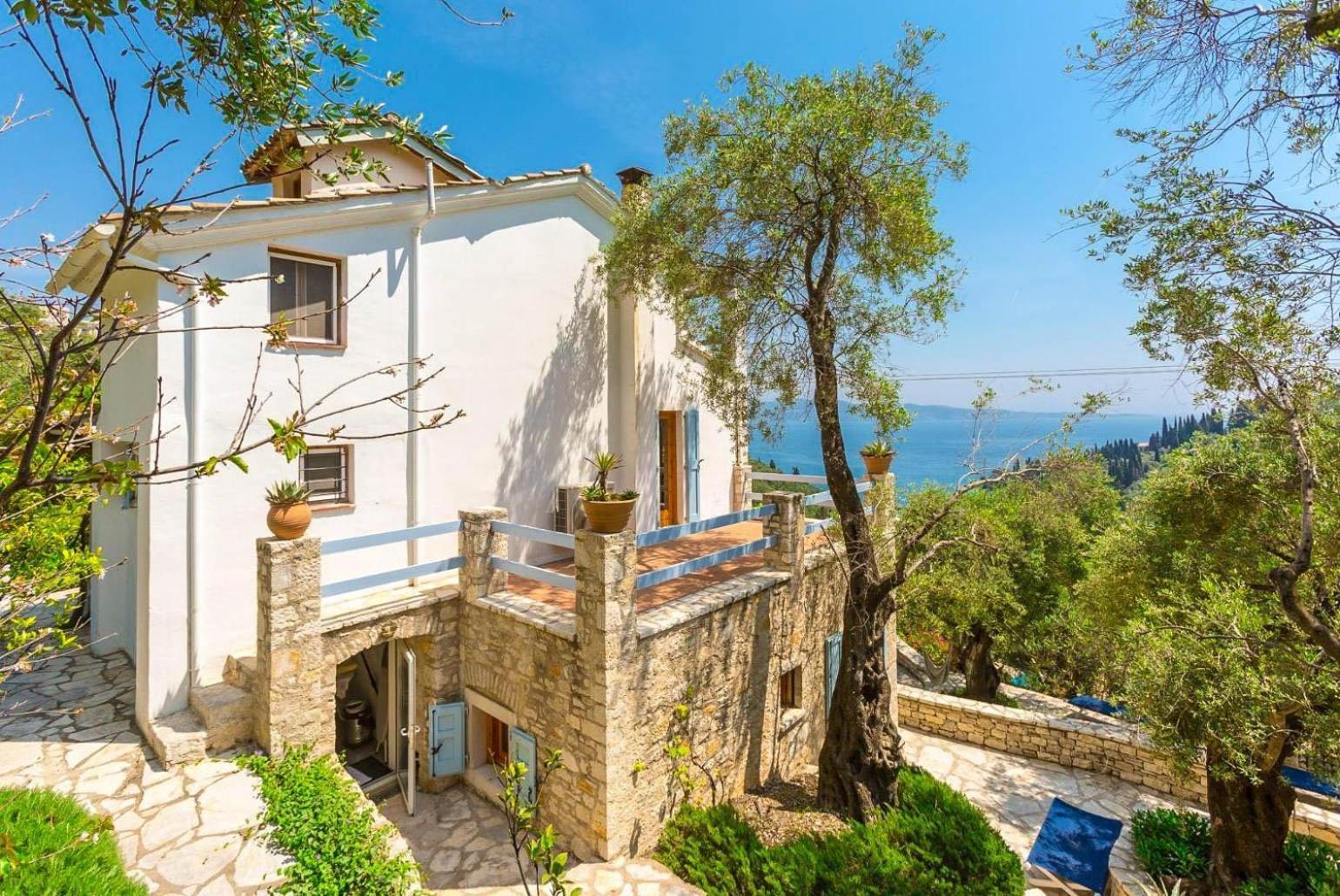 The Olive Press Agni Bay Villa Exterior photo