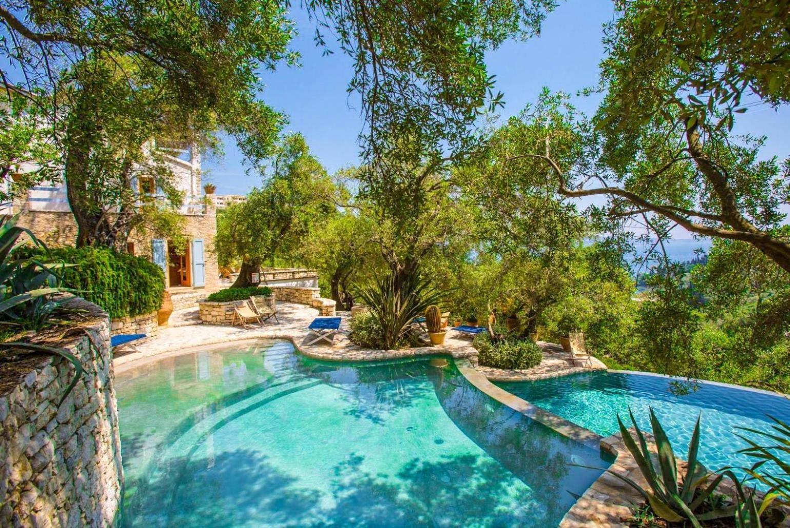 The Olive Press Agni Bay Villa Exterior photo