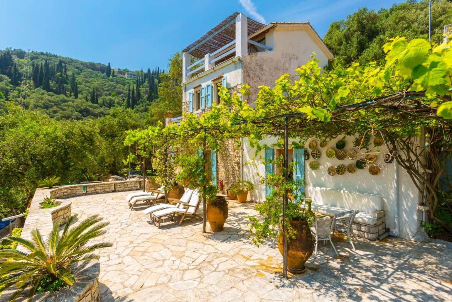 The Olive Press Agni Bay Villa Exterior photo