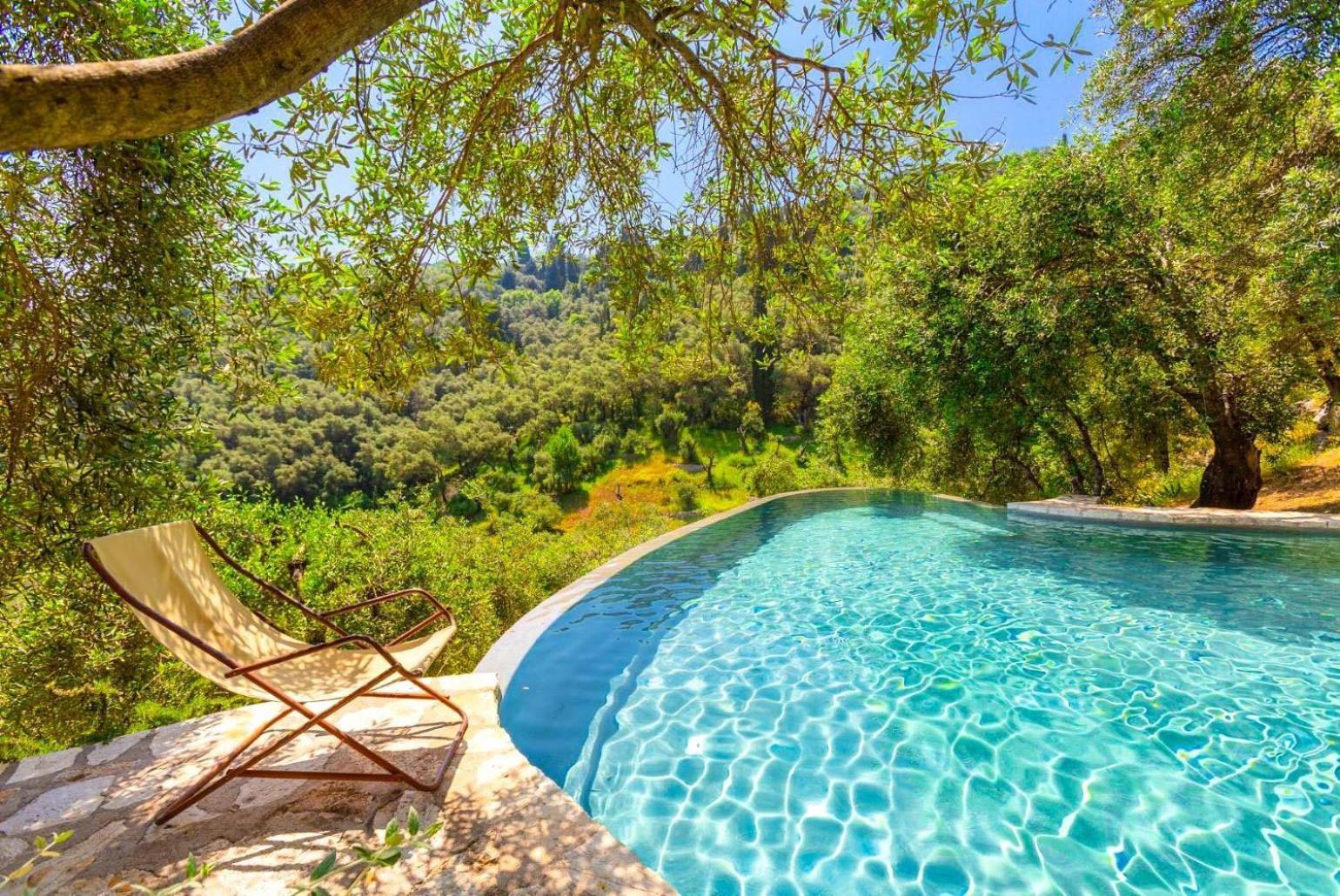 The Olive Press Agni Bay Villa Exterior photo
