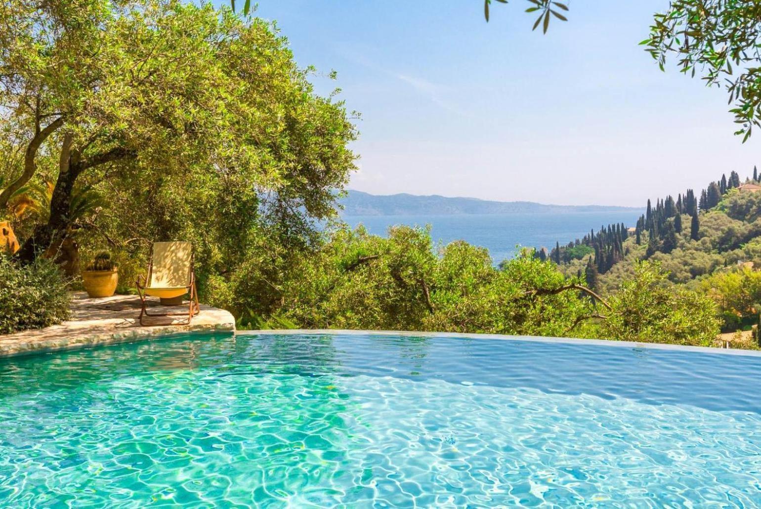The Olive Press Agni Bay Villa Exterior photo